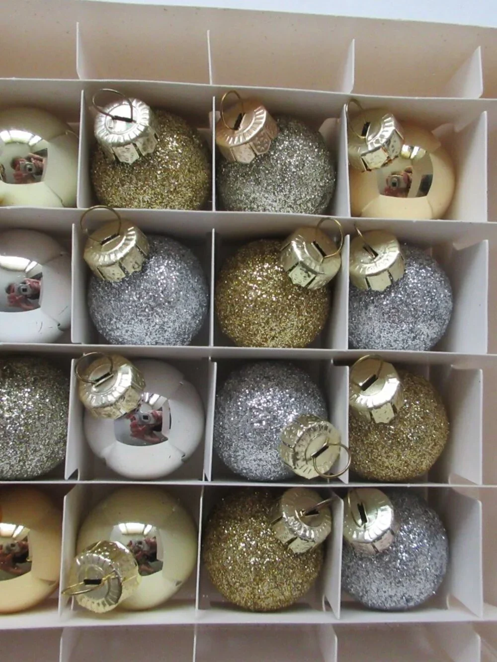 Target Wondershop Handcrafted Mini Glass Christmas Ornament 2 Boxes/32 total